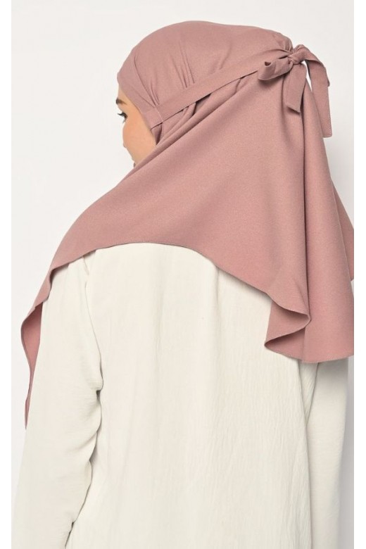 Bergo Azzura Embroidery Dusty Pink